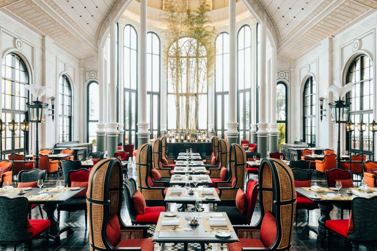 Hotel De La Coupole - Mgallery Sapa Bagian luar foto The interior of the restaurant